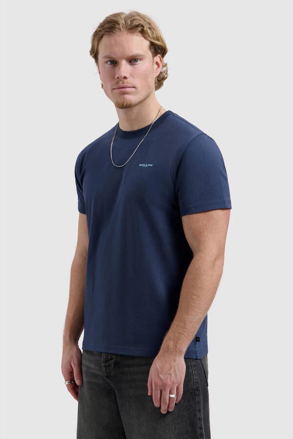 Ballin regular T-shirt donkerblauw
