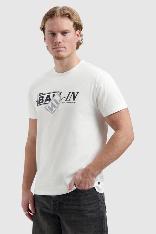 Ballin regular T-shirt wit