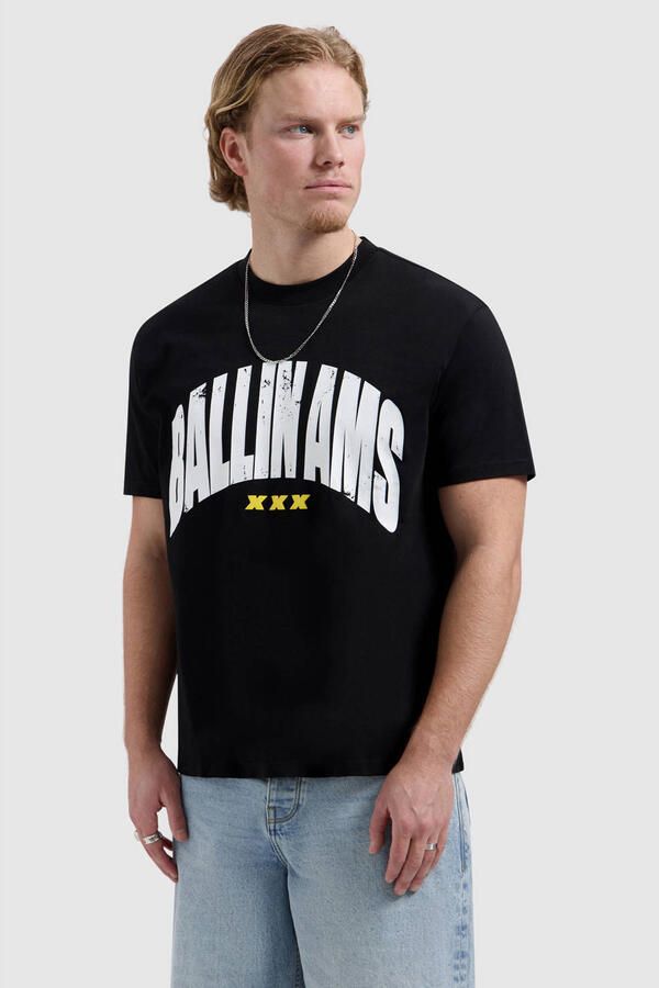 Ballin relaxed T-shirt zwart