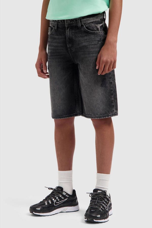 Ballin short grey denim