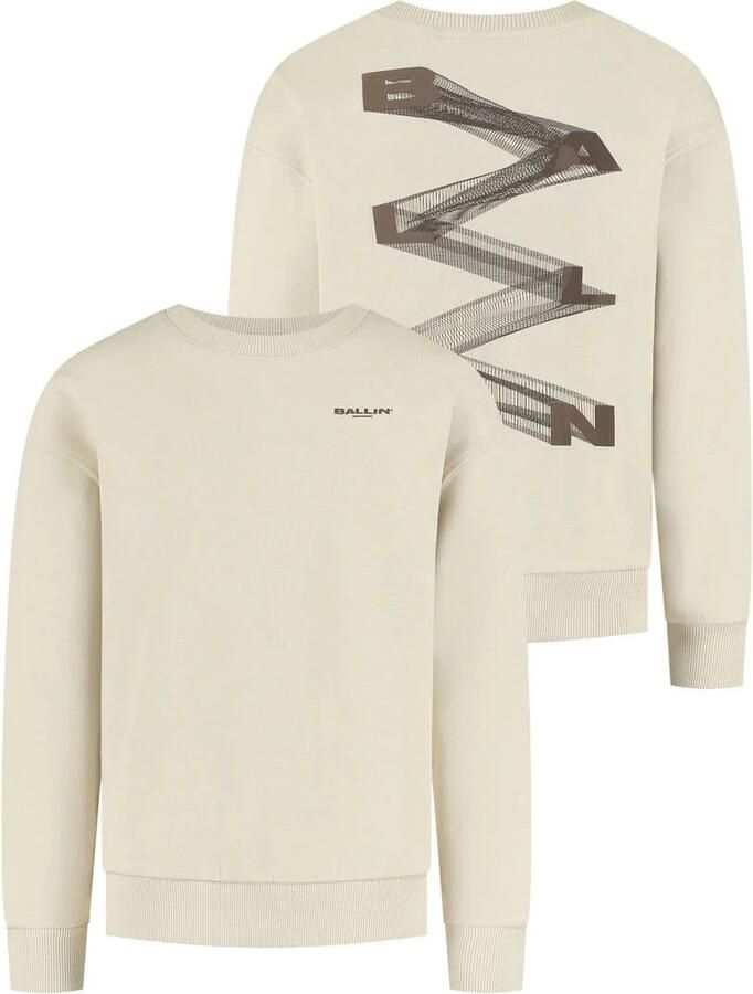 BALLIN Jongens Truien & Vesten 037318 Ecru - Foto 5