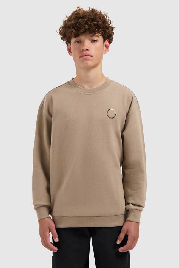 Ballin sweater beige Effen | Sweater van