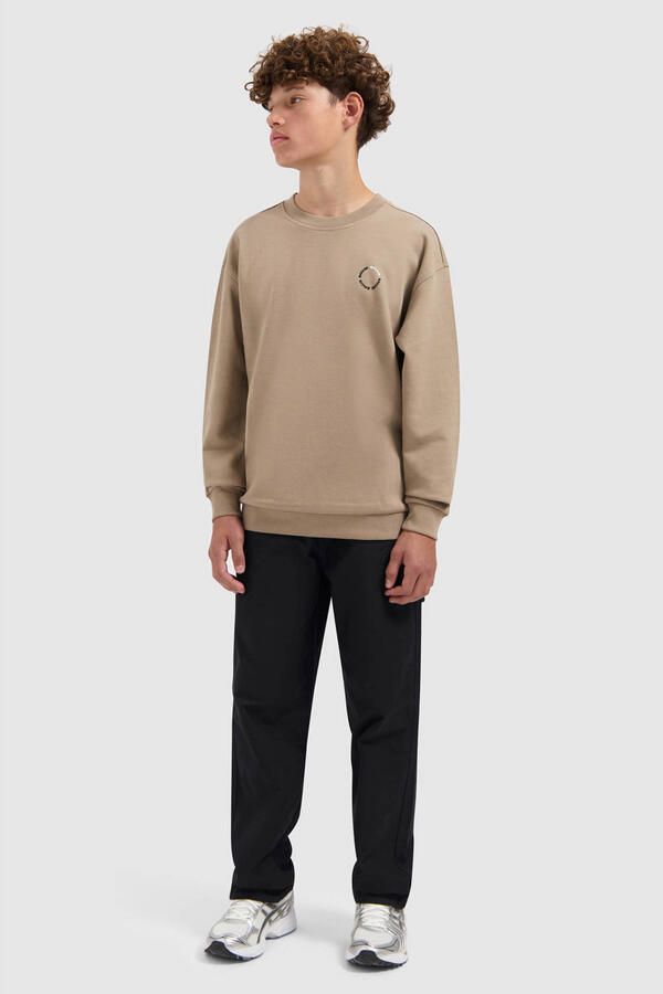 Ballin sweater beige Effen | Sweater van - Foto 3