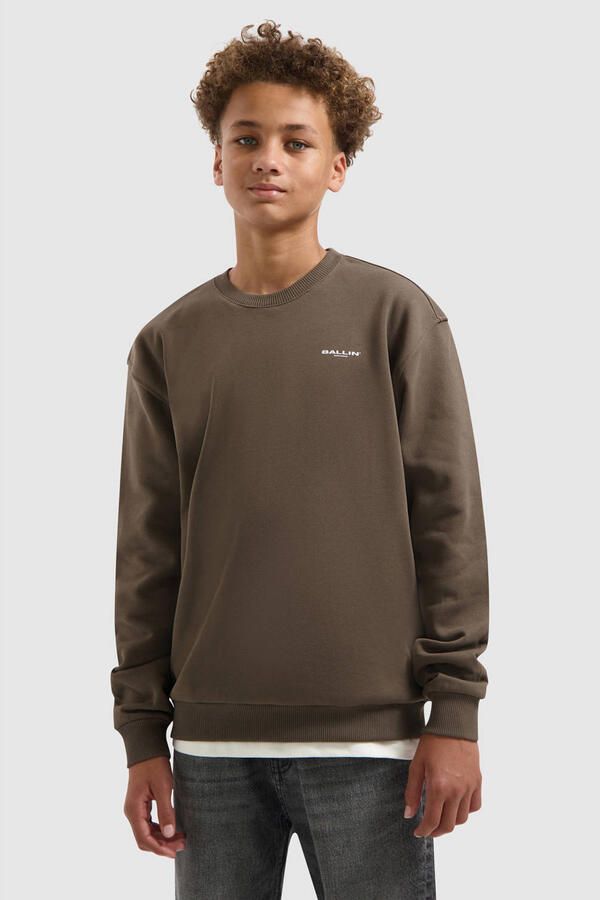 BALLIN Jongens Truien & Vesten 037323 Bruin - Foto 4