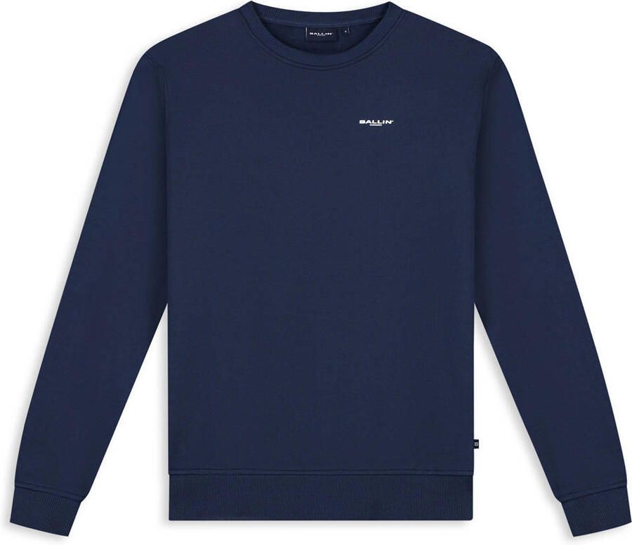 Ballin sweater met backprint donkerblauw - Foto 2
