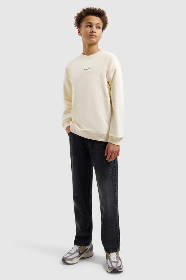 Ballin sweater met backprint ecru - Foto 3