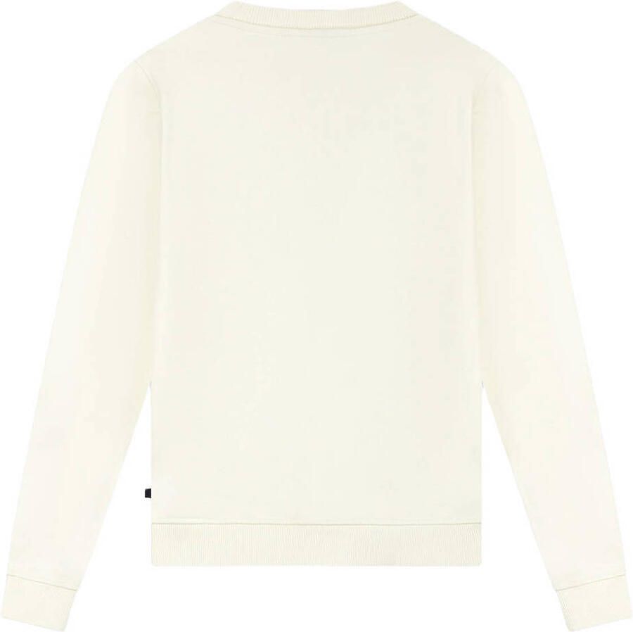 Ballin sweater met borduursels en print ecru - Foto 2