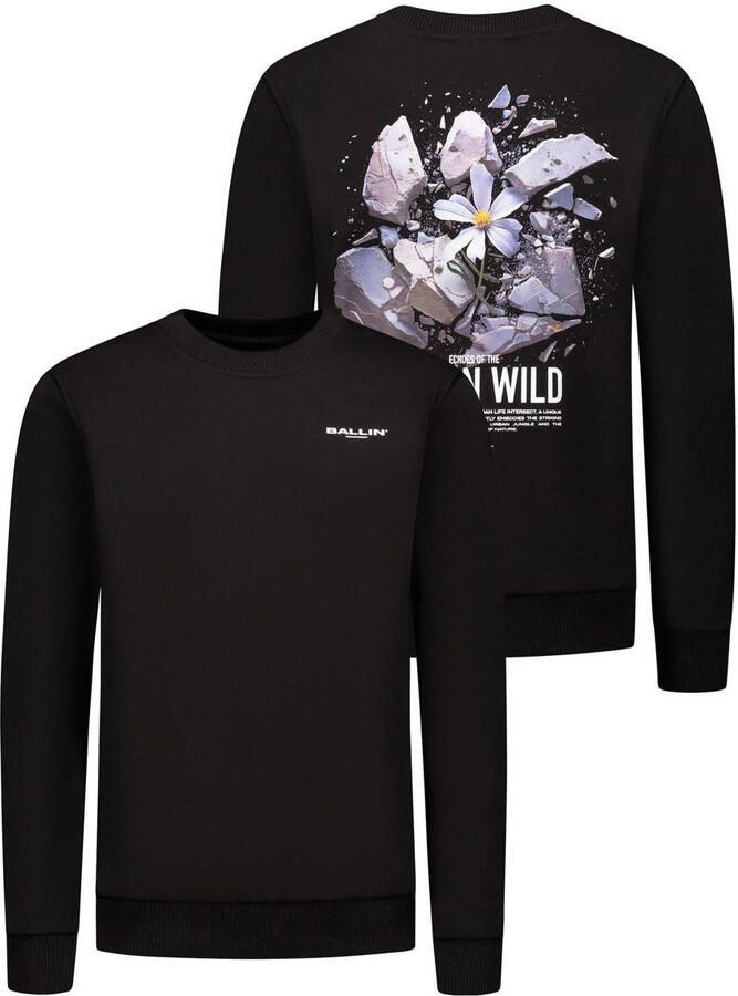 BALLIN Jongens Truien & Vesten 037325 Zwart - Foto 6