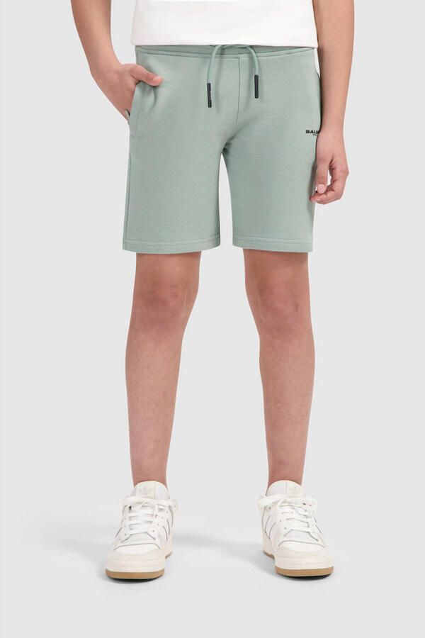 Ballin sweatshort grijsblauw