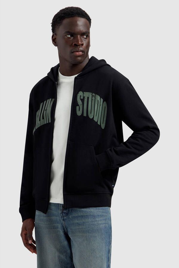 Ballin sweatvest zwart