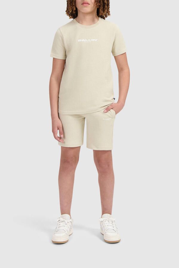 BALLIN Jongens Polo's & T-shirts 017142 Beige - Foto 5