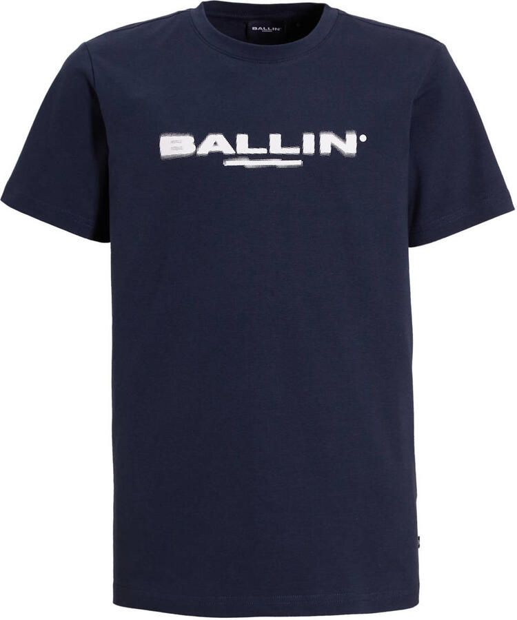 Ballin T-shirt donkerblauw