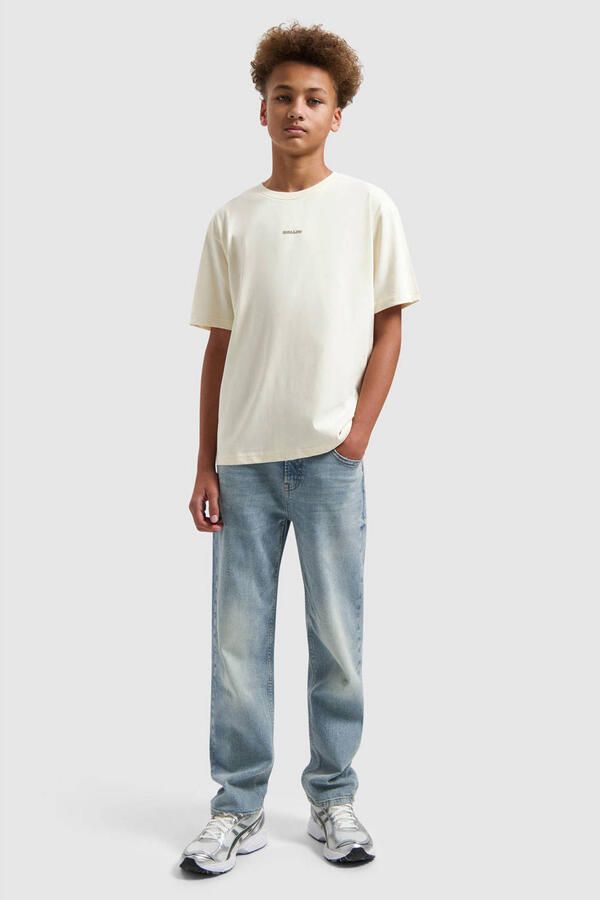 Ballin T-shirt met backprint ecru - Foto 3