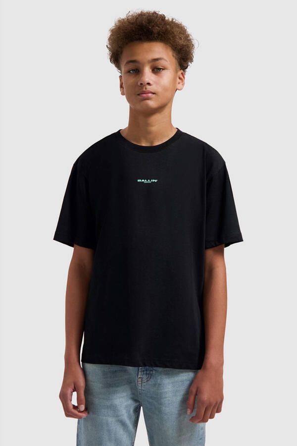 BALLIN Jongens Polo's & T-shirts 017124 Zwart - Foto 4