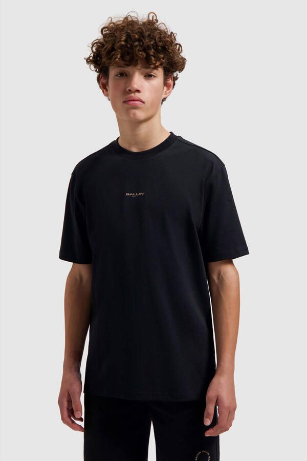 BALLIN Jongens Polo's & T-shirts 017127 Zwart - Foto 3