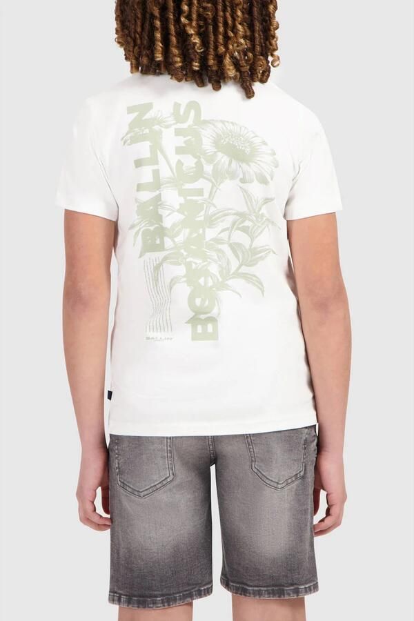 BALLIN Jongens Polo's & T-shirts 017122 Wit - Foto 5