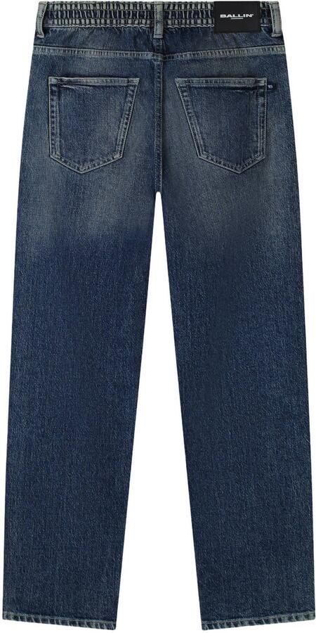 Ballin The Luke loose fit jeans blauwgroen - Foto 3