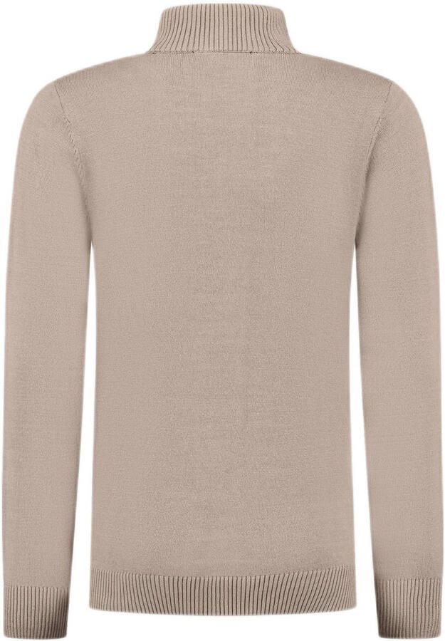 Ballin trui beige fijn gebreid