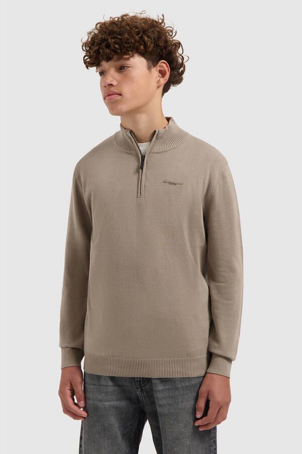 Ballin trui beige fijn gebreid - Foto 3