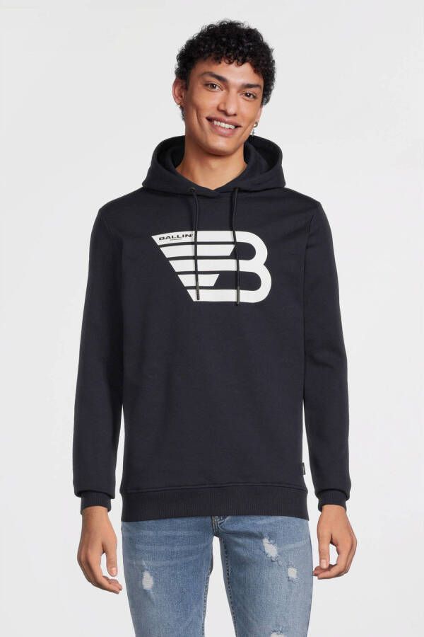 Ballin hoodie original icon met logo dark blue