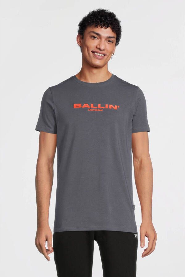 Ballin regular fit T-shirt met logo antra
