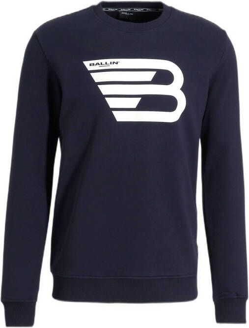 Ballin sweater original icon met logo dark blue