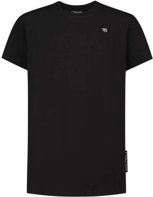 Ballin T-shirt met backprint zwart