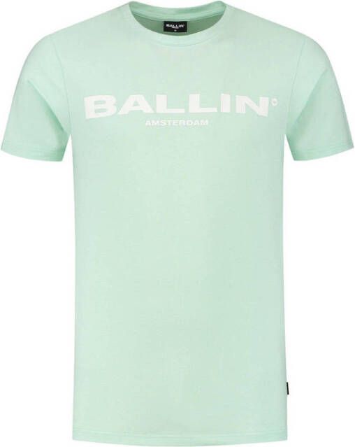 Ballin T-shirt met logo mint