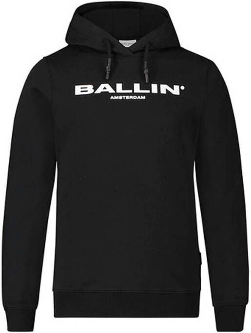 Ballin unisex hoodie met logo zwart Sweater Logo 140