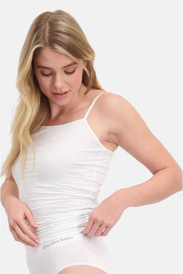Bamboo Basics hemd Vera met bamboe (set van 2) wit - Foto 2