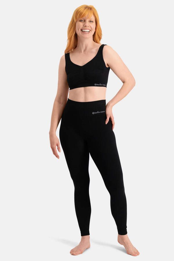 Bamboo Basics legging Claire met bamboe zwart