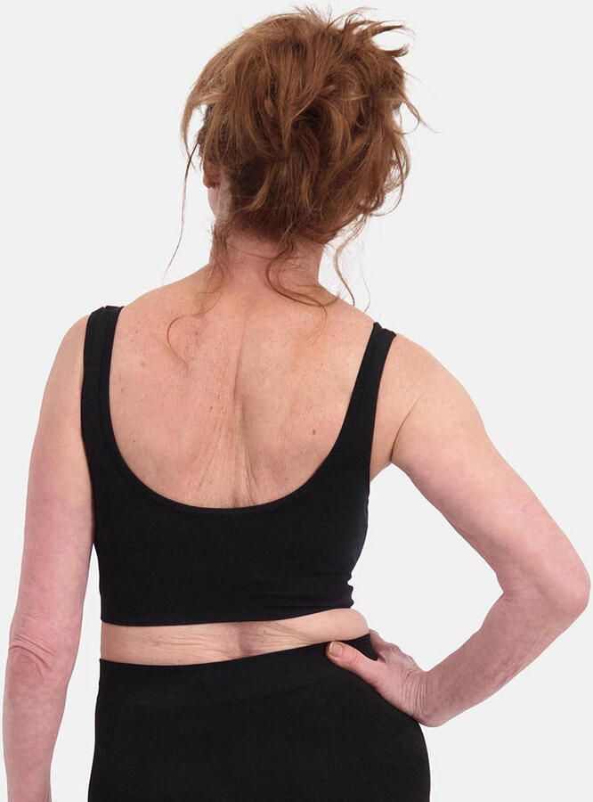 Bamboo Basics niet-voorgevormde bh top Nova met bamboe (set van 2) zwart - Foto 3