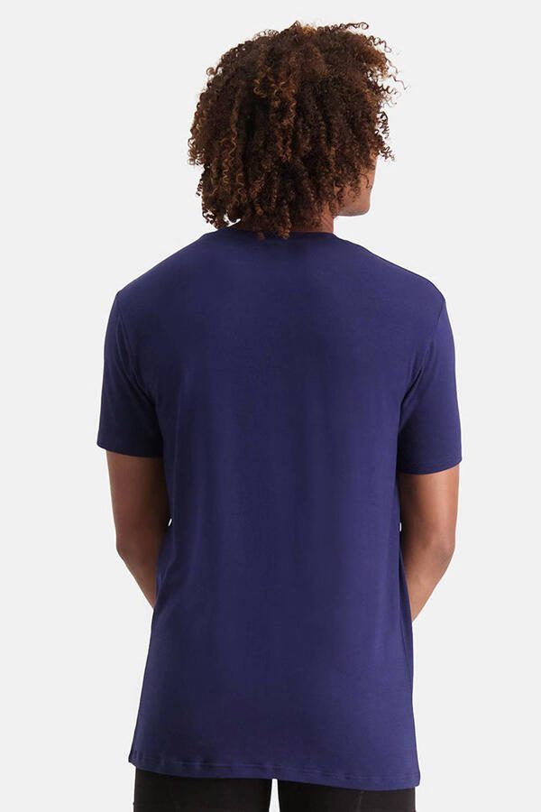 Bamboo Basics ondershirt Ruben met bamboe (set van 2) donkerblauw - Foto 2