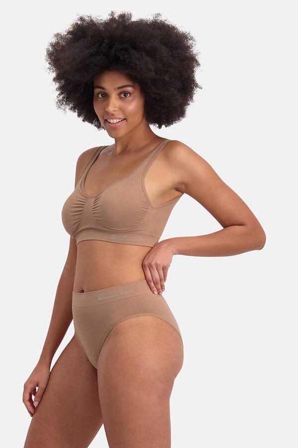 Bamboo Basics slip Belle met bamboe (set van 3) beige - Foto 2