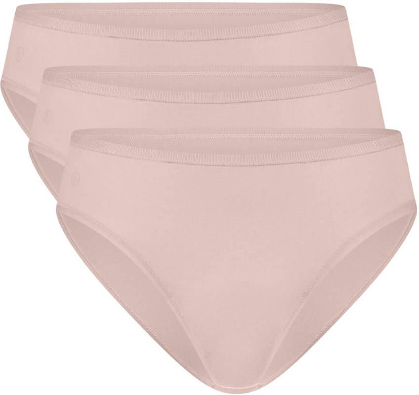 Bamboo Basics slip Julia met bamboe (set van 3) lichtroze