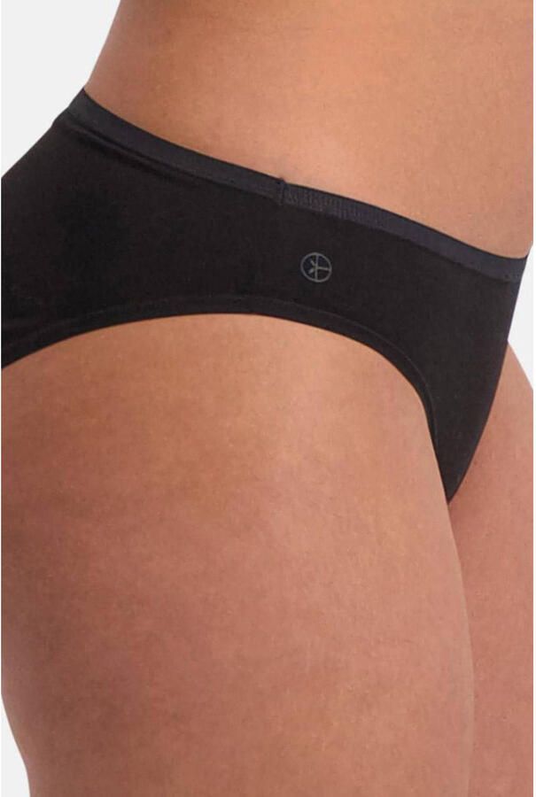 Bamboo Basics slip Julia met bamboe (set van 3) zwart - Foto 2