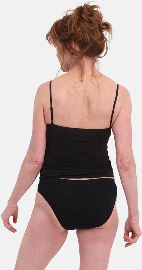 Bamboo Basics slip Tess met bamboe (set van 3) zwart - Foto 2
