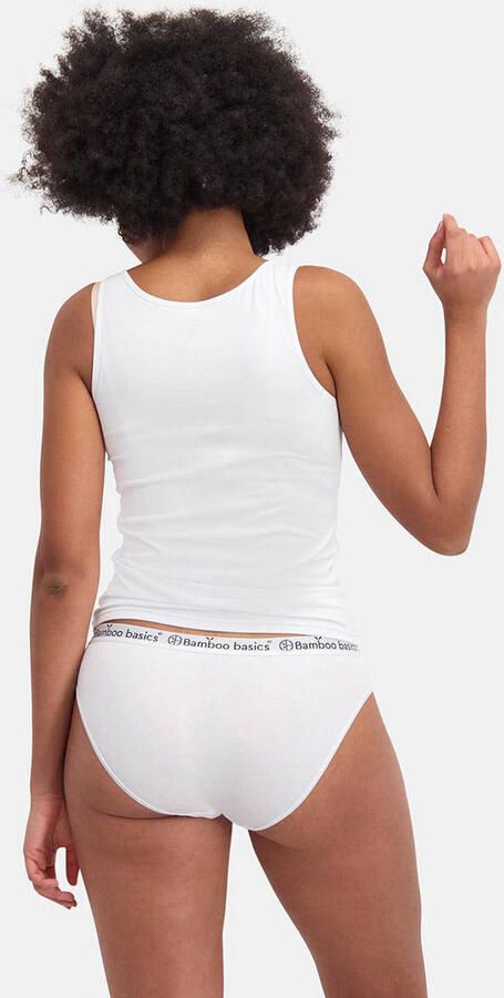 Bamboo Basics slip Yara met bamboe (set van 3) wit - Foto 2