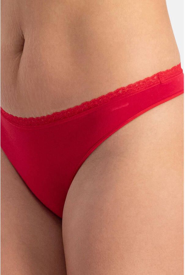 Bamboo Basics string Amber (set van 3) rood - Foto 2