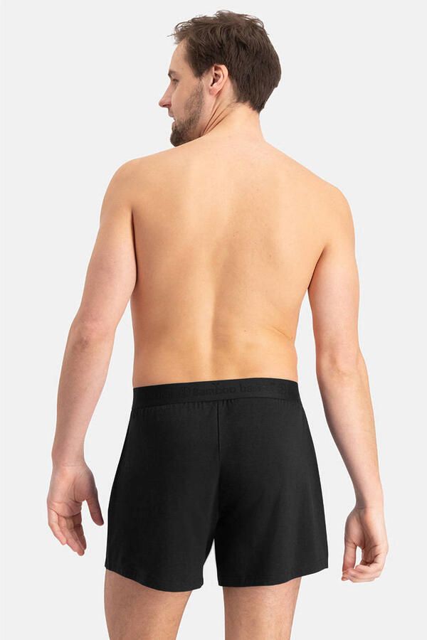 Bamboo Basics wijde boxershort Kay met bamboe (set van 2) - Foto 2