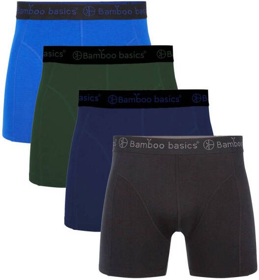 Bamboo Basics boxershort met bamboe (set van 4)