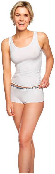 Bamboo Basics hipster Iris met bamboe (set van 2) wit
