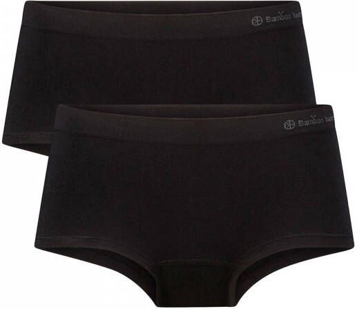 Bamboo Basics hipster Sophie met bamboe (set van 2) zwart - Foto 2