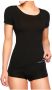 Bamboo Basics T-shirt Kate met bamboe (set van 2) zwart - Thumbnail 1