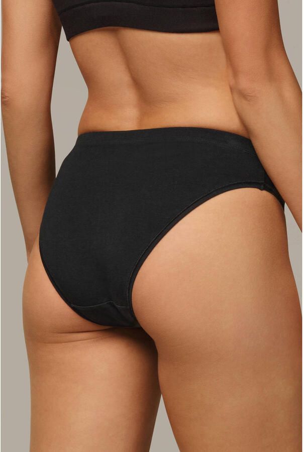 Bamigo high leg slip Ava met bamboe (set van 2) zwart - Foto 2