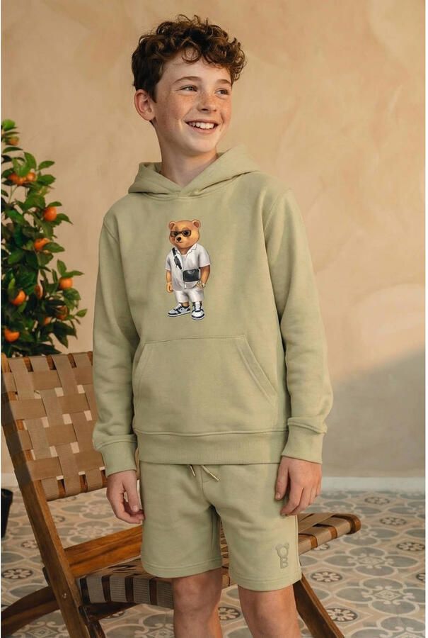 Baron Filou Honeygang hoodie beige - Foto 2