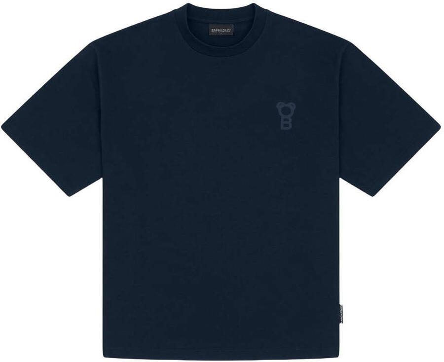 Baron Filou oversized T-shirt donkerblauw