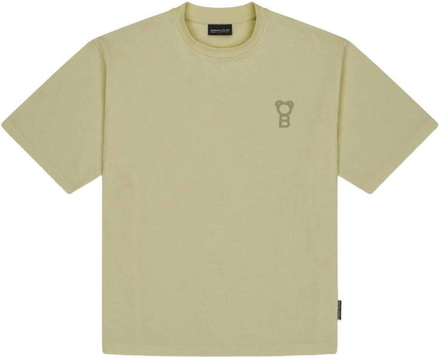 Baron Filou oversized T-shirt lichtkaki