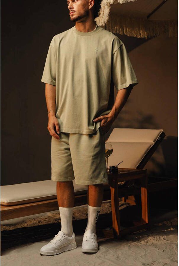 Baron Filou oversized T-shirt lichtkaki - Foto 2