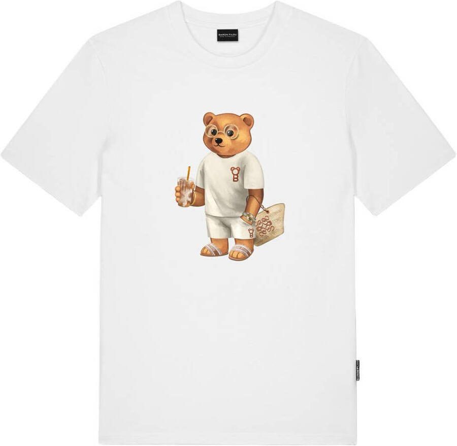 Baron Filou regular T-shirt wit